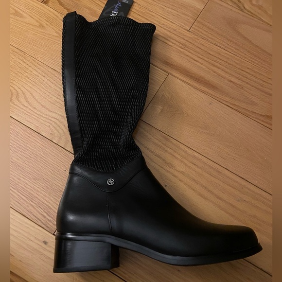 NEW AquaDiva Kallena Waterproof Knee High Leather Boot size 6 - Picture 5 of 14